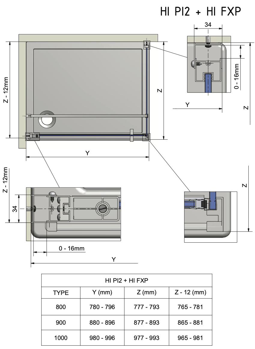 HI PI2+HI FXP-technicky-nakres